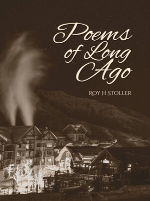 cover image of Poems of Long Ago